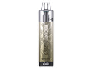 Uwell Nunchaku 10000 E-Zigarette mit marmoriertem Design und Display.