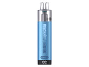 Uwell Nunchaku 10000 E-Zigarette in Blau mit Display.