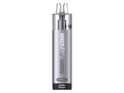Uwell Nunchaku 10000 E-Zigaretten Set in Silber mit Display.