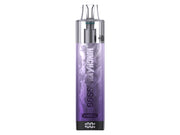 Uwell Nunchaku 10000 E-Zigarette in Lila mit Display.