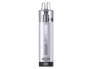 Uwell Nunchaku 10000 E-Zigarette in Silber mit Display.