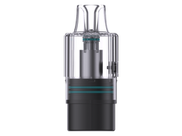 Transparenter Uwell Nunchaku 10000 Ersatz-Pod mit schwarzer Basis und integriertem Coil.