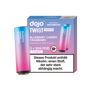 Vaporesso - Dojo - Twist Pod 20 mg/ml (2 Stück pro Packung) - Blueberry Cherry Cranberry
