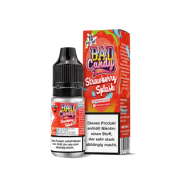 Bad Candy Liquids - Strawberry Splash - Nikotinsalz Liquid 10 mg/ml