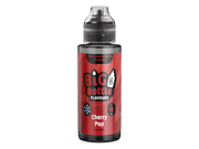 Big Bottle Longfill Aroma Cherry Pop in einer 10 ml Flasche mit rotem Etikett.