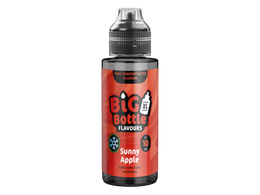 Big Bottle Longfill Aroma Sunny Apple in einer 120 ml Flasche mit 10 ml Konzentrat.