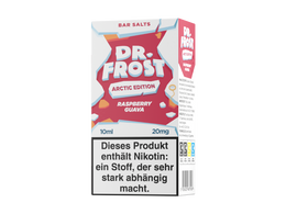 Dr. Frost Arctic Edition Nikotinsalz Liquid in der Geschmacksrichtung Raspberry Guava.