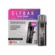 Elfbar - Elfa Turbo 0,8 Ohm Pod (2 Stück pro Packung)