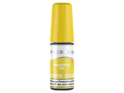 Flerbar Pineapple Ice Nikotinsalz Liquid 10ml – tropisches Ananas-Liquid mit kühlem Ice-Kick für MTL Pod-Systeme
