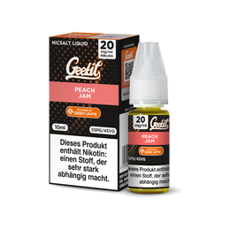 GeekVape - Geekit - Nikotinsalz Liquid - Peach Jam