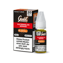 GeekVape - Geekit - Nikotinsalz Liquid - Watermelon Berries