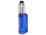 Blaues GeekVape Aegis Solo 3 E-Zigaretten Set mit Z Subohm 2021 Clearomizer und Display.