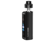Schwarzes GEEKVAPE Aegis Force E-Zigaretten-Set mit Display.