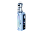 Hellblaues Geekvape Aegis Mini 5 E-Zigaretten Set mit Display und Z Nano 3 Clearomizer.