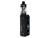 Schwarzes Geekvape Aegis Mini 5 E-Zigaretten Set mit digitalem Display und Z Nano 3 Clearomizer.