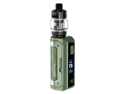GEEKVAPE Aegis Mini 5 E-Zigaretten Set in Grün mit digitalem Display und Z Nano 3 Clearomizer.