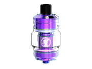 Lila schimmernder Geekvape Z Nano 3 Clearomizer aus Edelstahl mit 5 ml Glastank und 510er Gewinde.