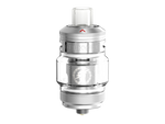 Silberner Geekvape Z Nano 3 Clearomizer aus Edelstahl mit Glastank und 510er-Gewinde.