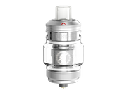 Silberner Geekvape Z Nano 3 Clearomizer aus Edelstahl mit Glastank und 510er-Gewinde.