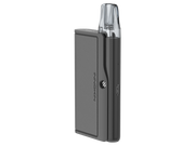 Graues Innokin EZ LEVA E-Zigaretten Set mit schwarzem Gehäuse und grauem Lederdetail.