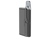 Graues Innokin EZ LEVA E-Zigaretten Set mit schwarzem Gehäuse und grauem Lederdetail.