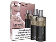 Linvo - Pod Lite Plus Cartridge 20 mg/ml (2 Stück pro Packung) - Apple Peach