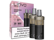 Linvo - Pod Lite Plus Cartridge 20 mg/ml (2 Stück pro Packung) - Apple Peach