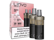 Linvo - Pod Lite Plus Cartridge 20 mg/ml (2 Stück pro Packung) - Apple Peach