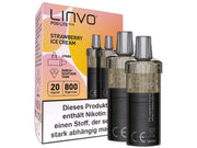 Linvo - Pod Lite Plus Cartridge 20 mg/ml (2 Stück pro Packung) - Apple Peach