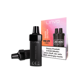 Linvo - Pod Lite Cartridge (2 Stück pro Packung) - Banana Ice Cream