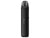 Schwarzes Lost Vape Thelema Aura S E-Zigaretten Set mit Lederoptik und transparentem Pod.