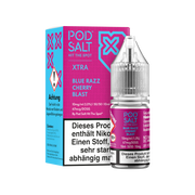Pod Salt X - Nikotinsalz Liquid  - Blue Razz Cherry Blast