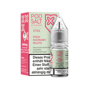 Pod Salt X - Nikotinsalz Liquid  - Fresh Raspberry Mojito