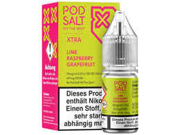 Pod Salt X - Nikotinsalz Liquid  - Lime Raspberry Grapefruit