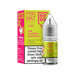 Pod Salt X - Nikotinsalz Liquid  - Lime Raspberry Grapefruit