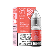 Pod Salt X - Nikotinsalz Liquid  - Sweet Strawberry Lemonade