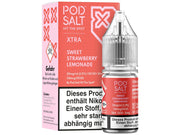 Pod Salt X - Nikotinsalz Liquid  - Sweet Strawberry Lemonade