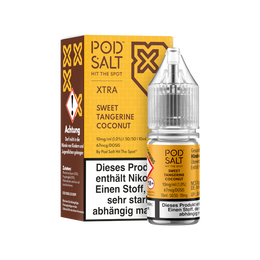 Pod Salt X - Nikotinsalz Liquid  - Sweet Tangerine Coconut