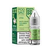 Pod Salt X - Nikotinsalz Liquid  - White Grape Cucumber Apple