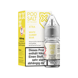 Pod Salt X - Nikotinsalz Liquid  - White Gummy Bear