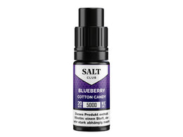 Salt Club - 5000 - Nikotinsalz Liquid 20 mg/ml - Blueberry Cotton Candy