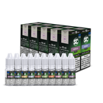 Fruit Probierbox E-Zigaretten Liquid mit 10 ml Flaschen und verschiedenen Aromen.