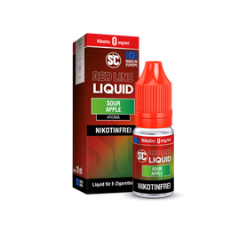 SC - Red Line - Sour Apple - Nikotinsalz Liquid