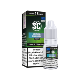 Menthol-Blaubeere E-Zigaretten Liquid