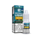 SC Tobacco Gold Nikotinsalz Liquid 10 mg/ml in 10 ml Flasche.