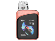 Uwell Caliburn G4 Pro Koko E-Zigaretten Set in coral pink Frontansicht mit Touchscreen