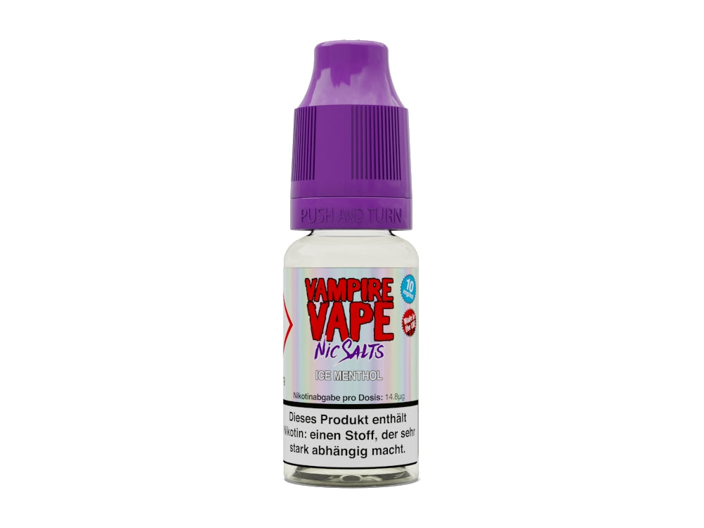 Vampire Vape Ice Menthol Nikotinsalz - 10ml mit 10mg & 20mg Vampire Vape Ice Menthol Nikotinsalz - 10ml mit 10mg & 20mg