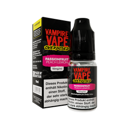 Vampire Vape - Overdosed - Nikotinsalz Liquid - Passionfruit Peach Lemon