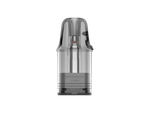Ein transparenter Vaporesso Vibe Dual Mesh Smart T-Pod mit integrierter Coil und Mundstück.