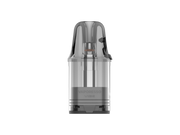 Ein transparenter Vaporesso Vibe Dual Mesh Smart T-Pod mit integrierter Coil und Mundstück.